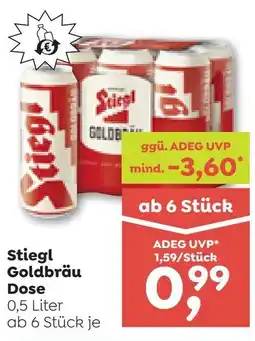 ADEG Stiegl Goldbräu Dose Angebot