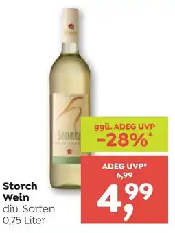 ADEG Storch Wein Angebot