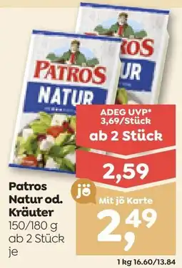 ADEG Patros Natur od. Kräuter Angebot