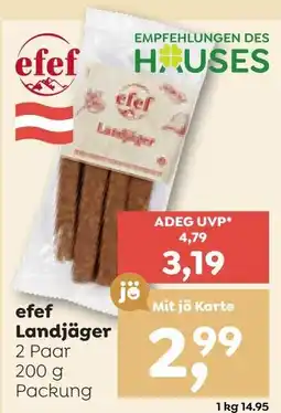 ADEG efef Landjäger Angebot