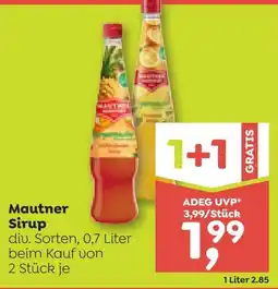 ADEG Mautner Sirup Angebot