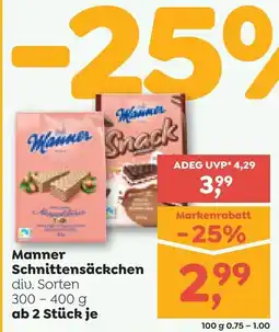 ADEG Manner Schnittensäckchen Angebot