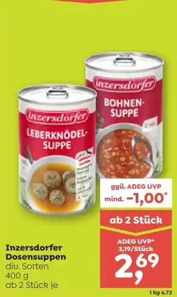 ADEG Inzersdorfer Dosensuppen Angebot