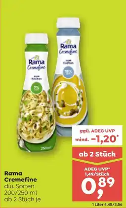 ADEG Rama Cremefine Angebot