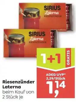 ADEG Riesenzünder Laterna Angebot