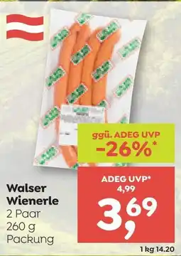 ADEG Walser Wienerle Angebot
