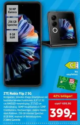 Interspar ZTE Nubia Flip 2 5G Angebot