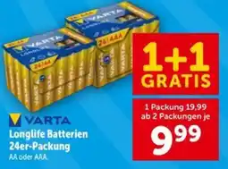 Interspar VARTA Longlife Batterien Angebot