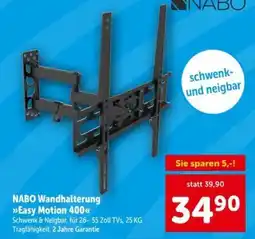 Interspar NABO Wandhalterung »Easy Motion 400« Angebot