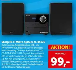 Interspar Sharp Hi-Fi Mikro-System XL-B517D Angebot