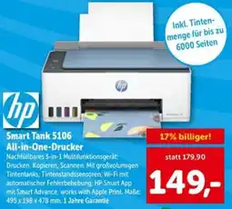 Interspar HP Smart Tank 5106 All-in-One-Drucker Angebot