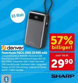 Interspar Powerbank PQCA-2065 20.000 mAh Angebot