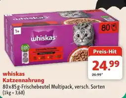 Fressnapf whiskas Katzenfutter Angebot