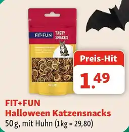 Fressnapf FIT+FUN Halloween Katzensnacks Angebot