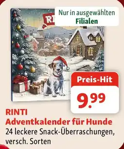 Fressnapf RINTI Adventkalender für Hunde Angebot