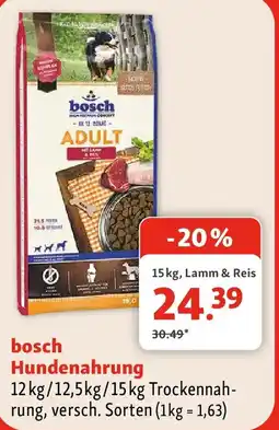 Fressnapf bosch Hundenahrung Angebot
