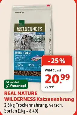Fressnapf Real Nature Wilderness Katzenfutter Angebot
