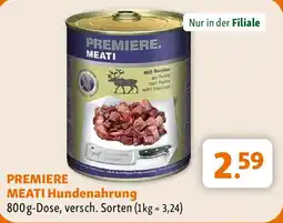 Fressnapf Premiere Meati Hundenahrung Angebot