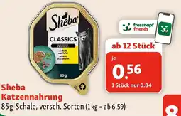 Fressnapf Sheba Katzenfutter Angebot