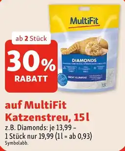 Fressnapf MultiFit Katzenstreu Angebot