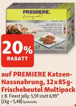 Fressnapf PREMIERE Katzen-Nassnahrung Angebot