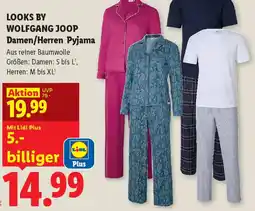 Lidl Looks by Wolfgang Joop Damen/Herren Pyjama Angebot