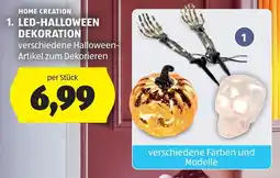 Hofer Home creation led-halloween dekoration Angebot