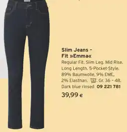 Tchibo Eduscho Slim Jeans - Fit Emma Angebot