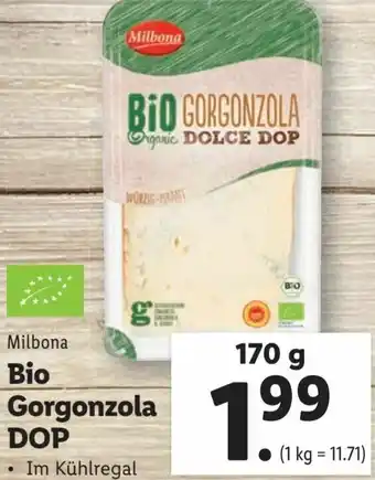 Lidl Bio Gorgonzola DOP 170g Angebot