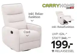 XXXLutz CARRYHOME Relaxsessel Angebot