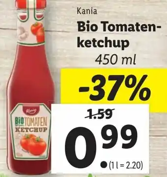 Lidl Bio Tomaten-Ketchup 450ml Angebot