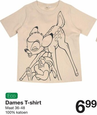 Zeeman Dames T-Shirt Angebot