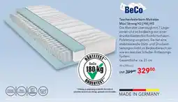 Matratzen Concord BeCo Taschenfederkern-Matratze Maxi Strong H3 | H4 | H5 Angebot