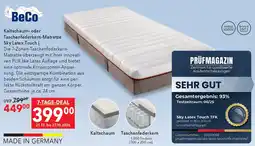 Matratzen Concord BeCo Kaltschaum- oder Taschenfederkern-Matratze Sky Latex Touch Angebot