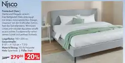Matratzen Concord Nisco Polsterbett Slate Angebot