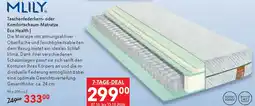 Matratzen Concord MLILY Taschenfederkern- oder Komfortschaum-Matratze Eco Health Angebot