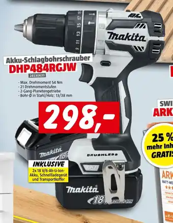 Makita Akkubohrhammer