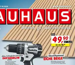 Bauhaus Akustikpaneel eiche beige Angebot
