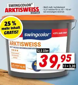 Bauhaus Swingcolor Arktisweiss Angebot