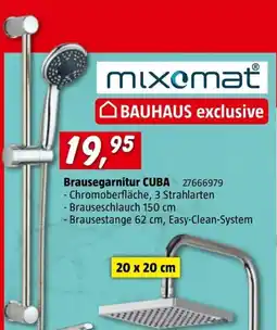 Bauhaus Brausestange Cuba Angebot