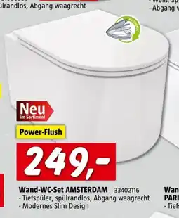 Bauhaus Wand-WC-Set AMSTERDAM Angebot
