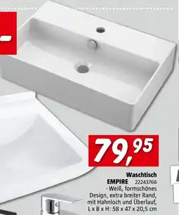 Bauhaus Waschtisch EMPIRE Angebot