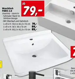 Bauhaus Waschtisch PARIS 2.0 Angebot