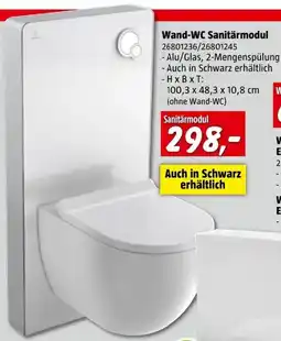 Bauhaus Wand-WC Sanitärmodul Angebot
