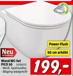 Bauhaus Wand-WC-Set PICO 50 Angebot
