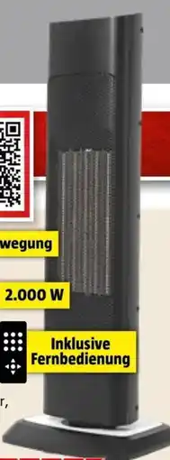 Bauhaus Keramik-Heizlüfter TOWER Angebot