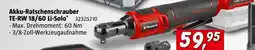 Bauhaus Einhell Akku-Ratschenschrauber TE-RW 18/60 Li-Solo Angebot