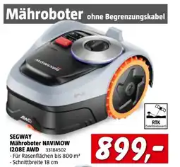 Bauhaus SEGWAY Mähroboter NAVIMOW 1208E AWD Angebot