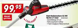 Bauhaus Einhell Stab-Heckenschere GC-HH 18/45 Li T-Solo Angebot