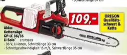 Bauhaus Einhell Akku- Kettensäge GP-LC 36/35 Li-Solo Angebot